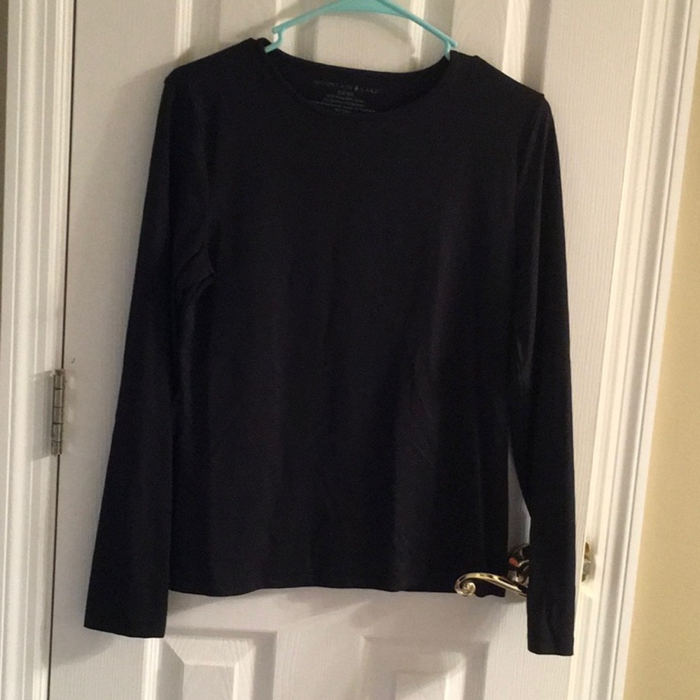 black shirt